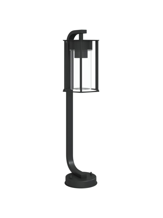Venkovní stojací lampa černá 60 cm nerezová ocel
