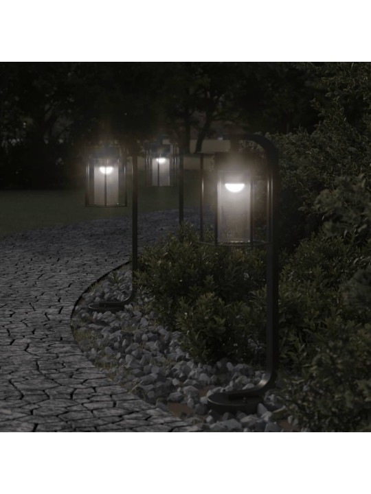 Venkovní stojací lampa černá 60 cm nerezová ocel