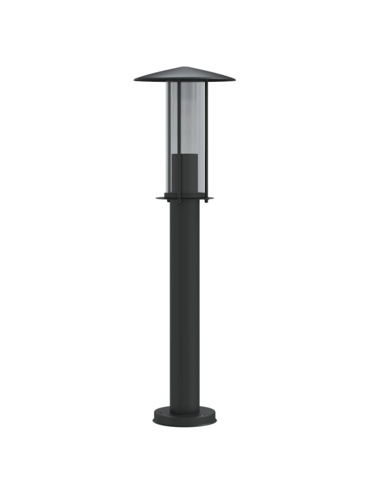 Venkovní stojací lampa černá 60 cm nerezová ocel