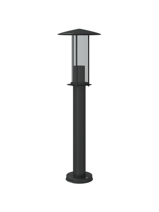 Venkovní stojací lampa černá 60 cm nerezová ocel