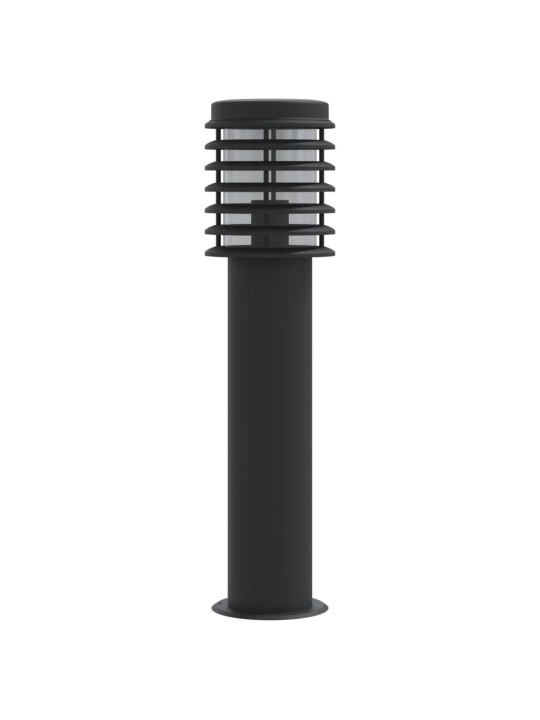 Venkovní stojací lampa černá 60 cm nerezová ocel