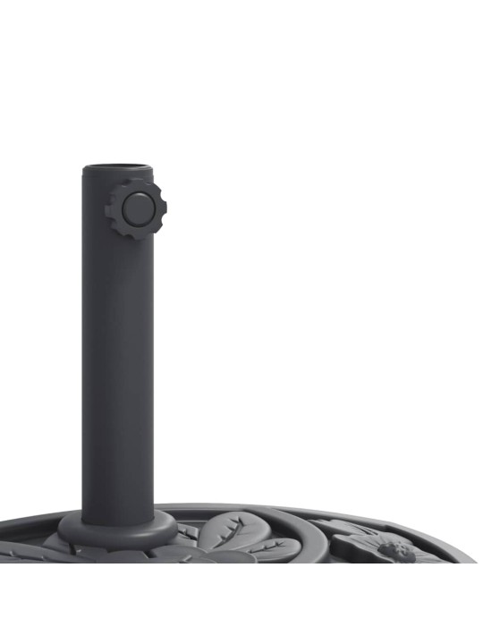 Stojan na slunečník pro tyč Ø 38 / 48 mm 9 kg půlkruhový