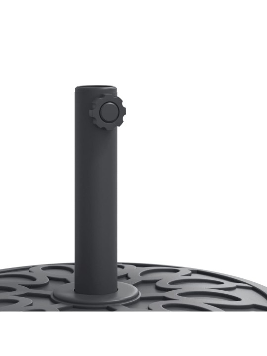Stojan na slunečník pro tyč Ø 38 / 48 mm 25 kg kruhový