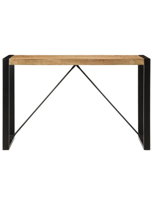 Jídelní stůl 120 x 55 x 76 cm masivní hrubé mangovníkové dřevo