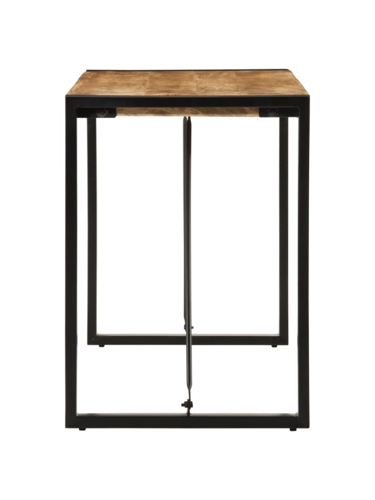 Jídelní stůl 120 x 55 x 76 cm masivní hrubé mangovníkové dřevo