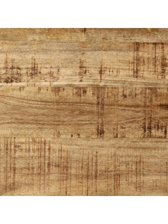 Jídelní stůl 120 x 55 x 76 cm masivní hrubé mangovníkové dřevo