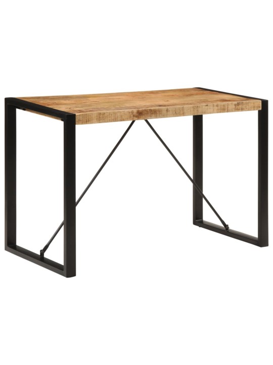 Jídelní stůl 120 x 55 x 76 cm masivní hrubé mangovníkové dřevo