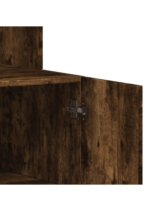 Kuchyňská skříňka kouřový dub 95 x 50 x 180 cm kompozitní dřevo