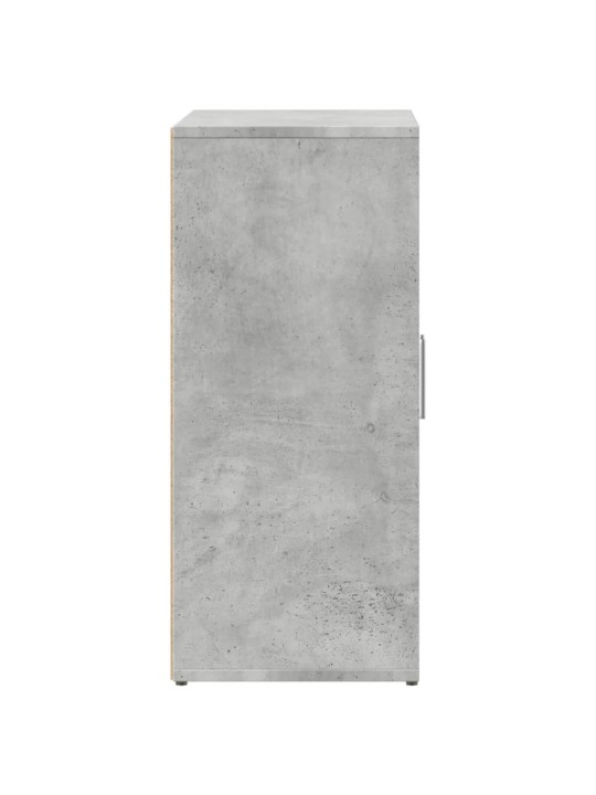 Příborníky 2 ks betonově šedé 60 x 31 x 70 cm kompozitní dřevo