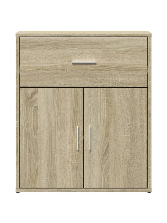 Příborníky 2 ks dub sonoma 60 x 31 x 70 cm kompozitní dřevo