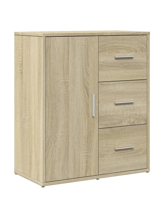 Příborníky 2 ks dub sonoma 60 x 31 x 70 cm kompozitní dřevo