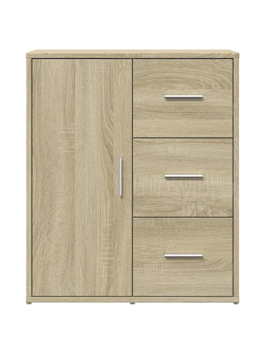 Příborníky 2 ks dub sonoma 60 x 31 x 70 cm kompozitní dřevo