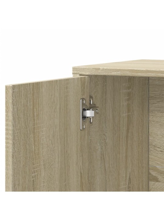 Příborníky 2 ks dub sonoma 60 x 31 x 70 cm kompozitní dřevo
