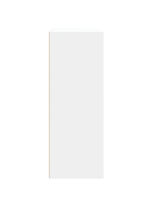 Příborníky 2 ks bílé 60 x 31 x 84 cm kompozitní dřevo