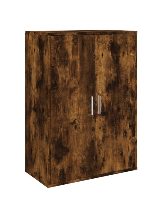 Příborníky 2 ks kouřový dub 60 x 31 x 84 cm kompozitní dřevo