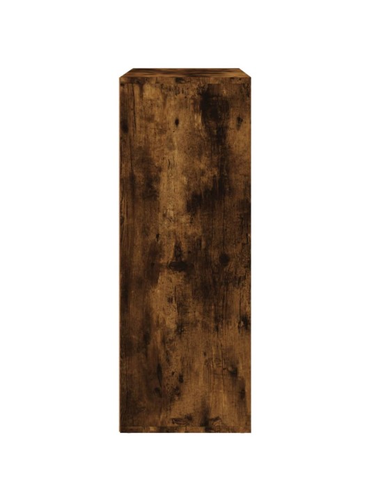 Příborníky 2 ks kouřový dub 60 x 31 x 84 cm kompozitní dřevo