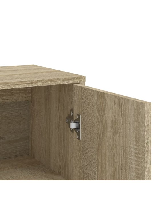 Příborníky 3 ks dub sonoma 60 x 31 x 84 cm kompozitní dřevo