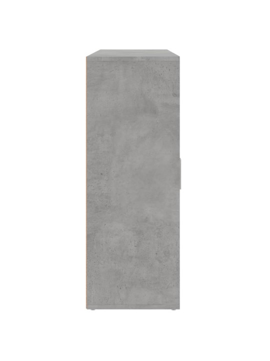 Příborníky 3 ks betonově šedé 60 x 31 x 84 cm kompozitní dřevo