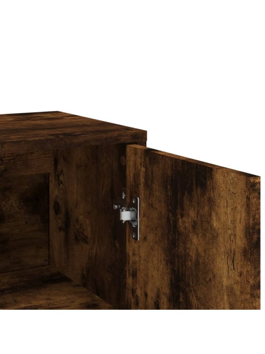 Příborníky 3 ks kouřový dub 60 x 31 x 84 cm kompozitní dřevo