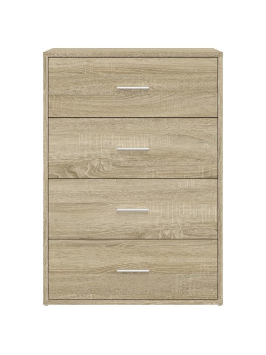 Příborníky 2 ks dub sonoma 60 x 31 x 84 cm kompozitní dřevo