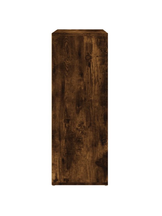 Příborníky 2 ks kouřový dub 60 x 31 x 84 cm kompozitní dřevo