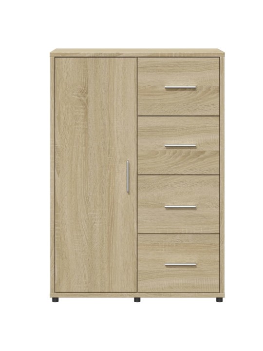 Příborníky 2 ks dub sonoma 60 x 31 x 84 cm kompozitní dřevo