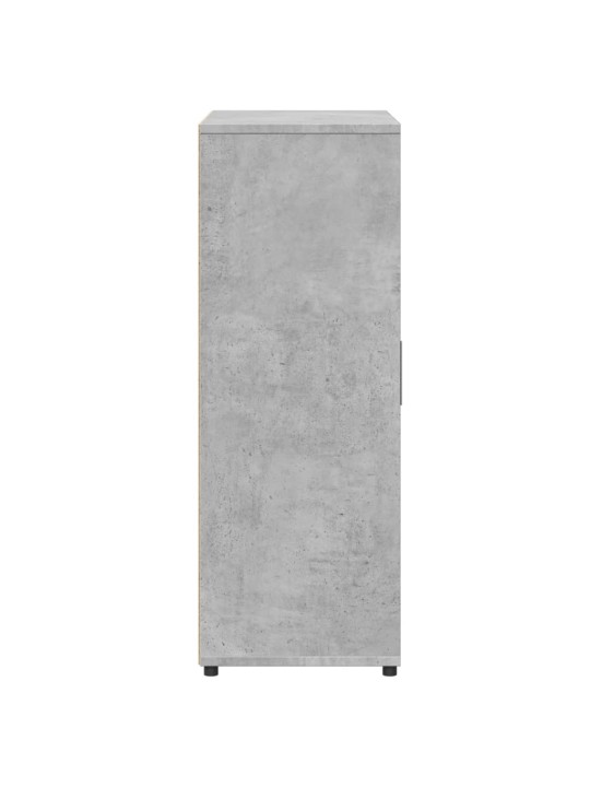 Příborníky 2 ks betonově šedé 60 x 31 x 84 cm kompozitní dřevo