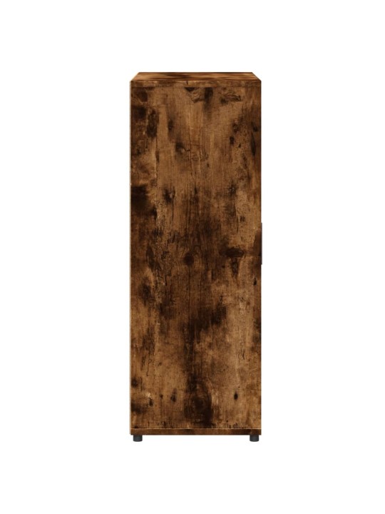 Příborníky 2 ks kouřový dub 60 x 31 x 84 cm kompozitní dřevo