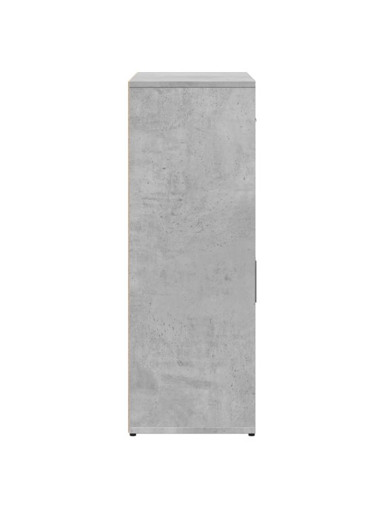 Příborníky 2 ks betonově šedé 60 x 30 x 84 cm kompozitní dřevo