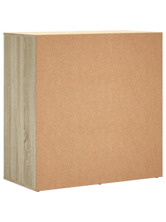 Příborníky 2 ks dub sonoma 79 x 38 x 80 cm kompozitní dřevo