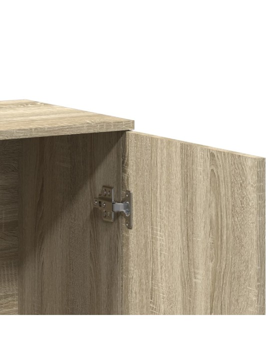 Příborníky 2 ks dub sonoma 79 x 38 x 80 cm kompozitní dřevo