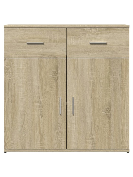 Příborníky 2 ks dub sonoma 79 x 38 x 80 cm kompozitní dřevo