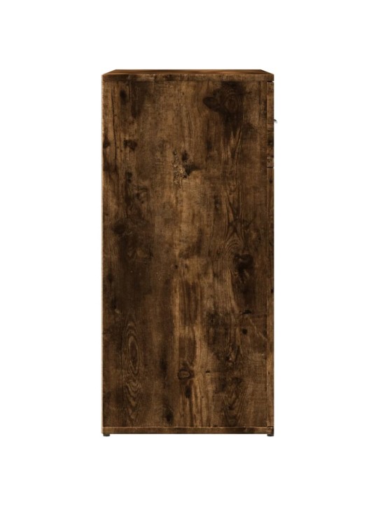 Příborníky 2 ks kouřový dub 79 x 38 x 80 cm kompozitní dřevo
