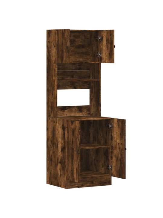 Kuchyňská skříňka kouřový dub 60 x 50 x 180 cm kompozitní dřevo