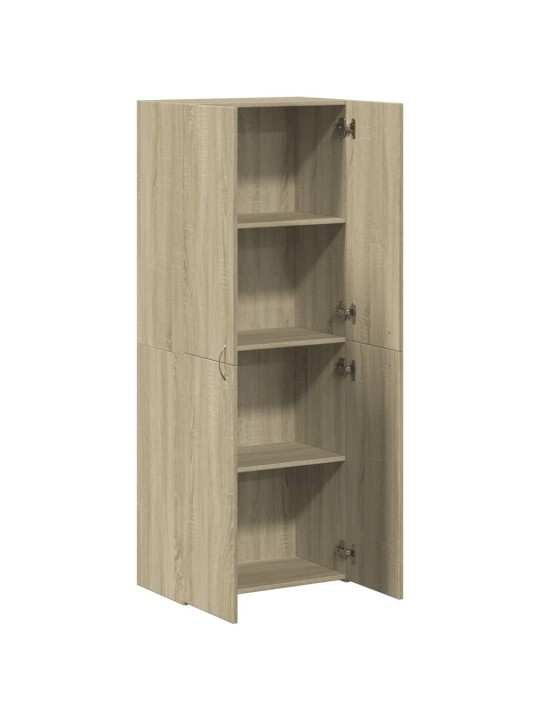 Kartotéka dub sonoma 60 x 32 x 153 cm kompozitní dřevo