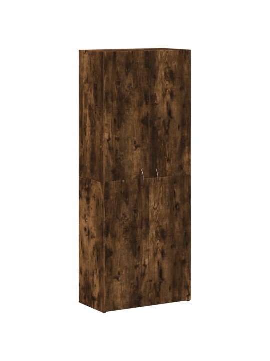 Kartotéka kouřový dub 60 x 32 x 153 cm kompozitní dřevo