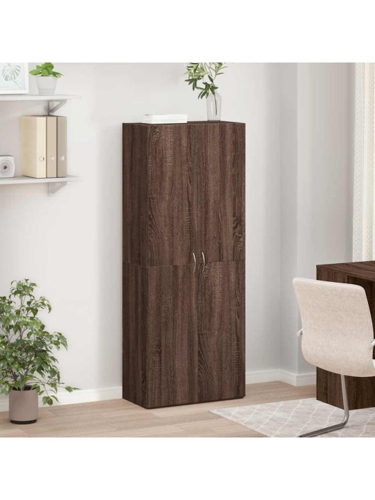 Kartotéka hnědý dub 60x32x153 cm kompozitní dřevo