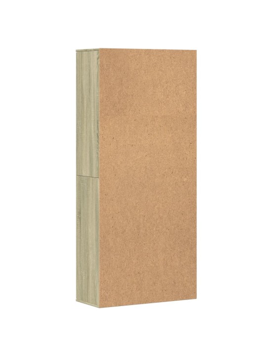 Skříň highboard dub sonoma 80 x 35 x 180 cm kompozitní dřevo