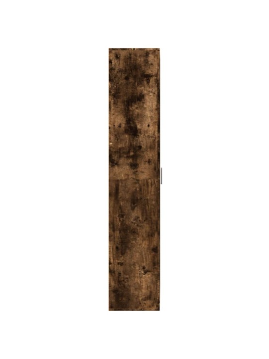 Skříň highboard kouřový dub 70 x 35 x 180 cm kompozitní dřevo