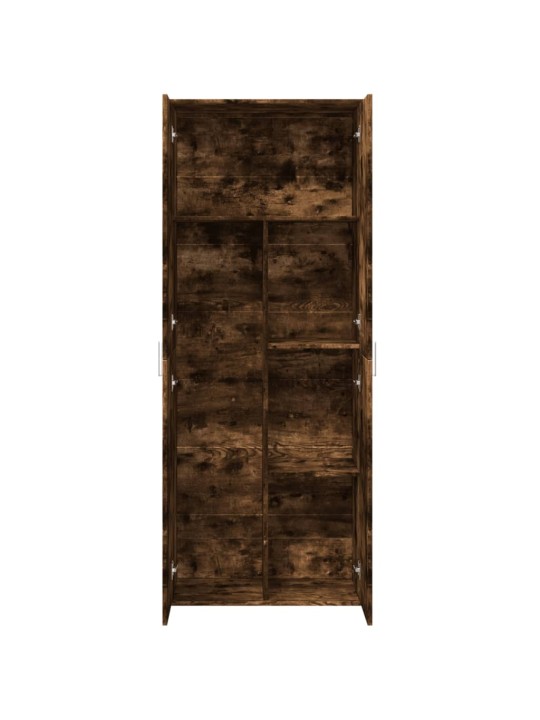 Skříň highboard kouřový dub 70 x 35 x 180 cm kompozitní dřevo
