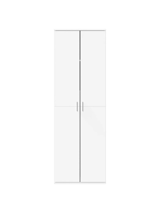 Skříň highboard bílá 60 x 35 x 180 cm kompozitní dřevo