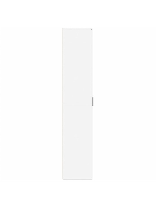 Skříň highboard bílá 60 x 35 x 180 cm kompozitní dřevo