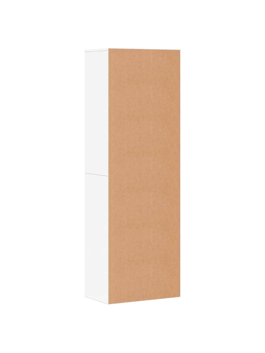Skříň highboard bílá 60 x 35 x 180 cm kompozitní dřevo
