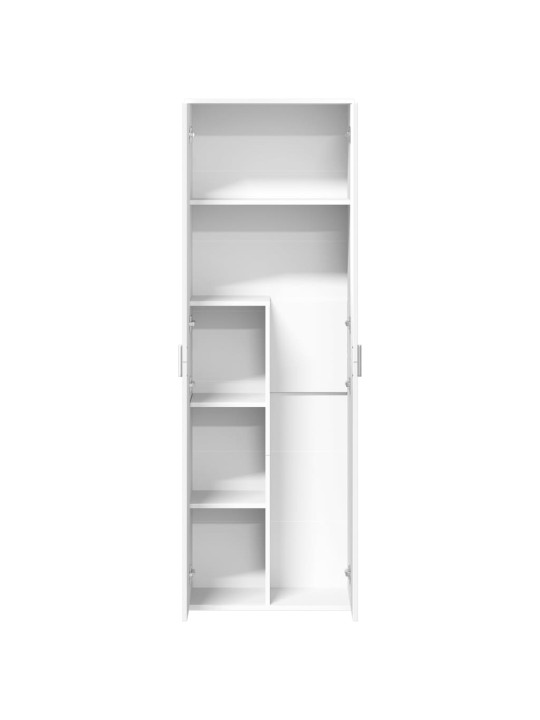Skříň highboard bílá 60 x 35 x 180 cm kompozitní dřevo