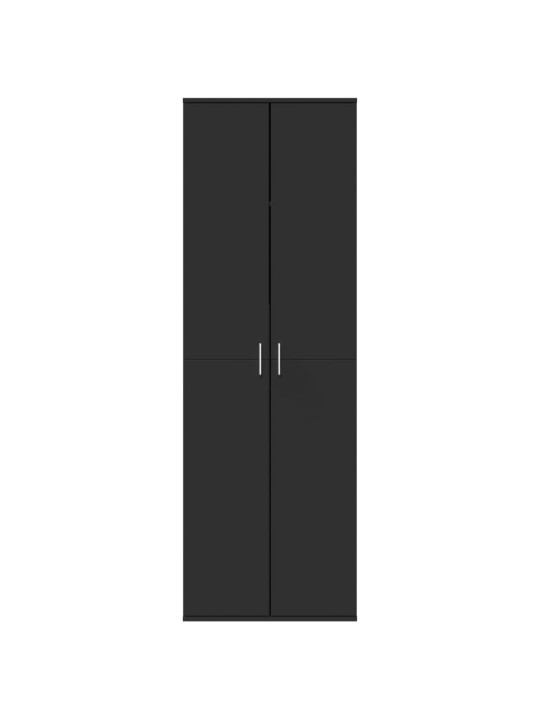 Skříň highboard černá 60 x 35 x 180 cm kompozitní dřevo