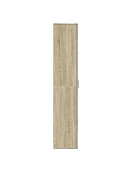 Skříň highboard dub sonoma 60 x 35 x 180 cm kompozitní dřevo