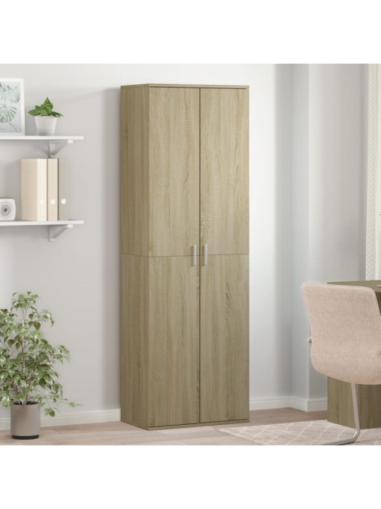 Skříň highboard dub sonoma 60 x 35 x 180 cm kompozitní dřevo
