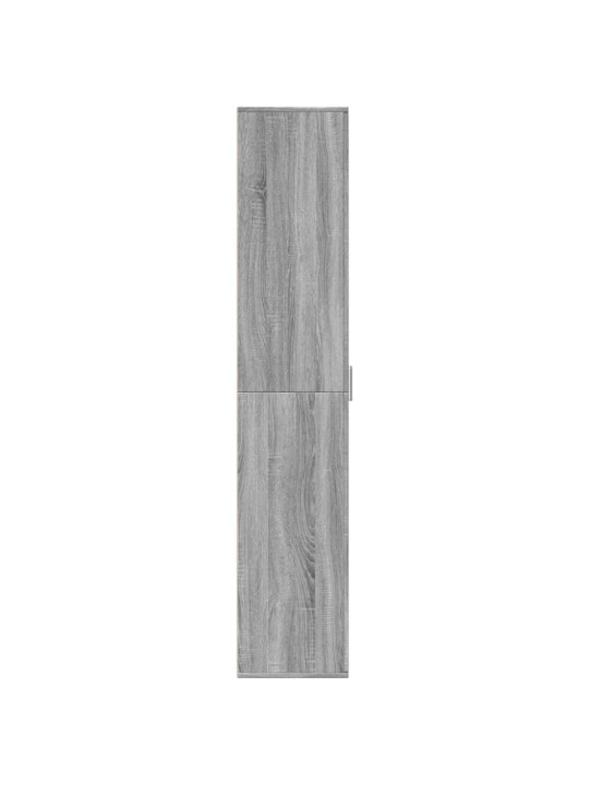 Skříň highboard šedá sonoma 60 x 35 x 180 cm kompozitní dřevo