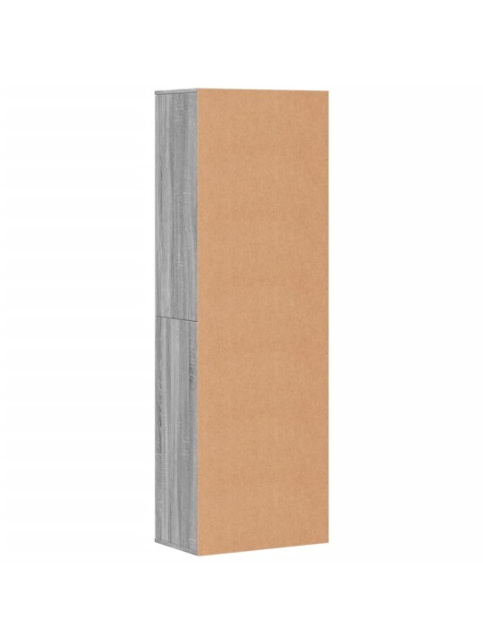 Skříň highboard šedá sonoma 60 x 35 x 180 cm kompozitní dřevo