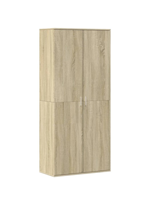 Botník dub sonoma 80 x 39 x 178 cm kompozitní dřevo
